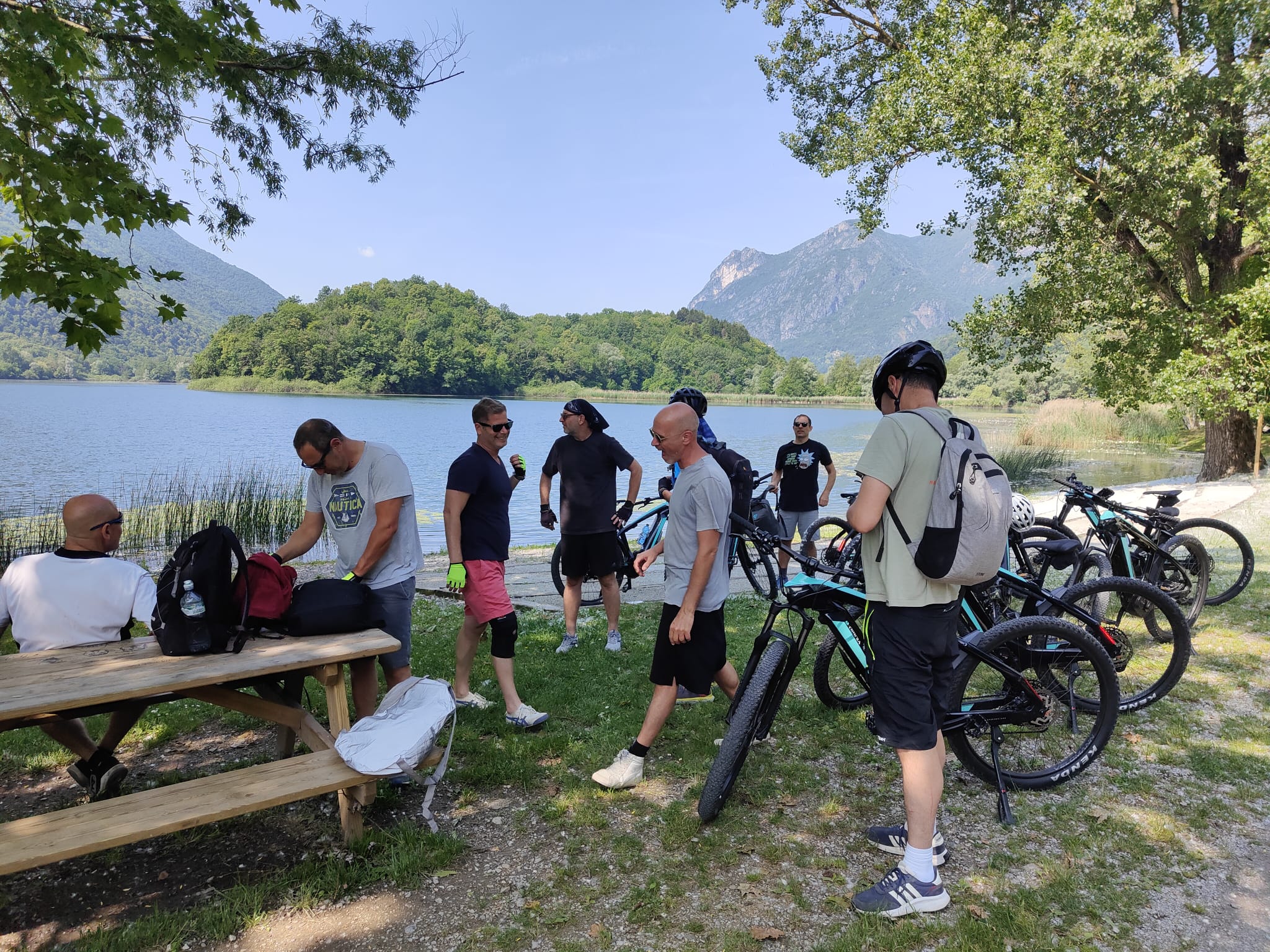 Porlezza Biking View Lake Como