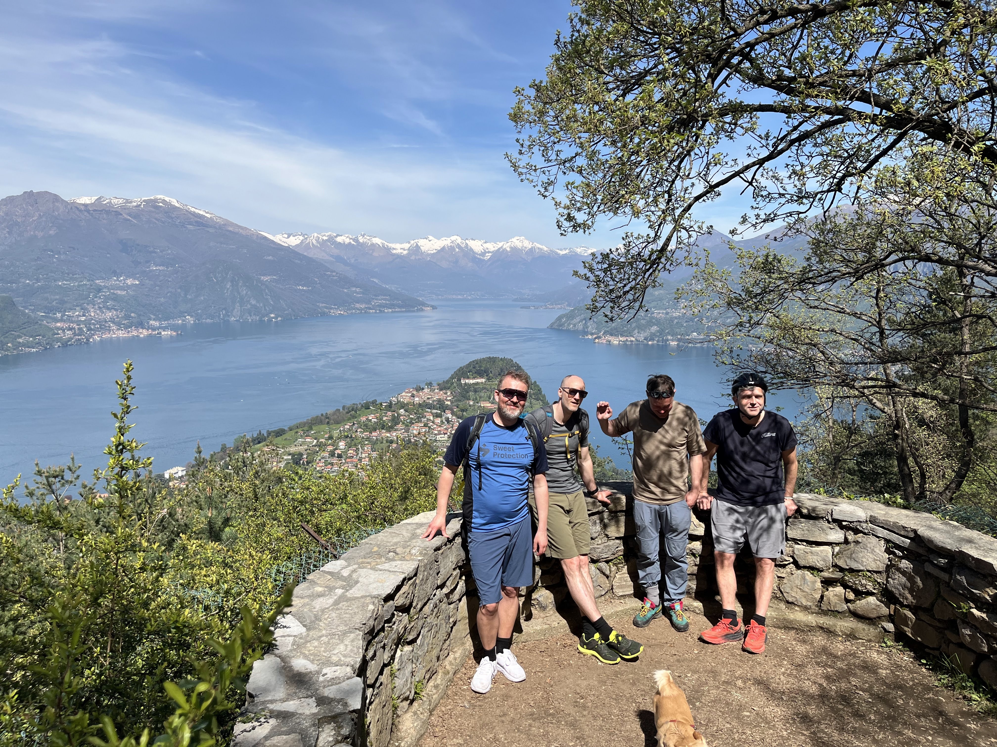 Hikers at Bellagio View Point