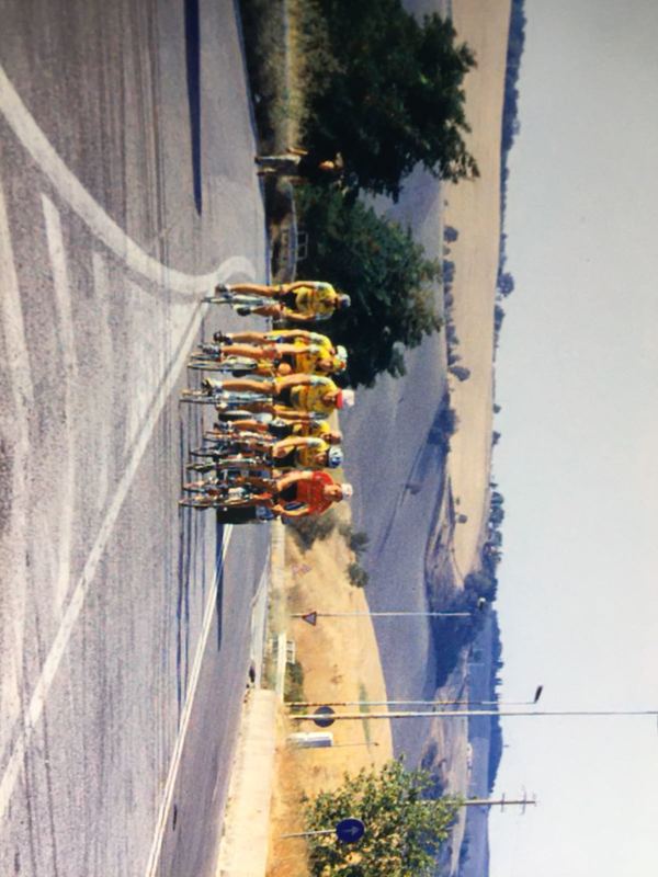 Cyclists in Rome - Bike It Bellagio Cyclists in Rome - Bike It Bellagio