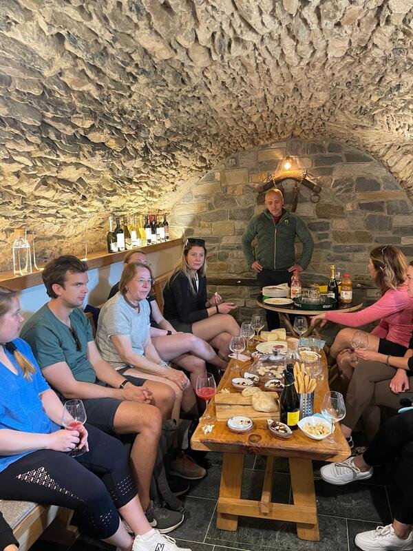 Tasting Experience in a Stone Cellar