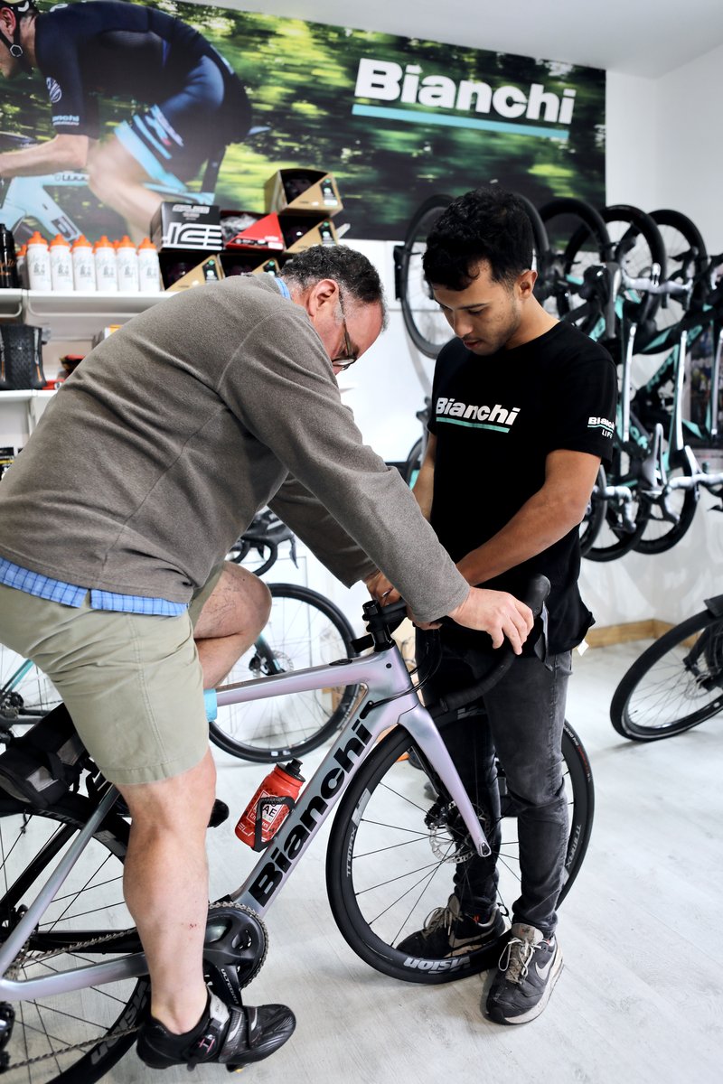 Road bike rentals at Bike It! Bellagio