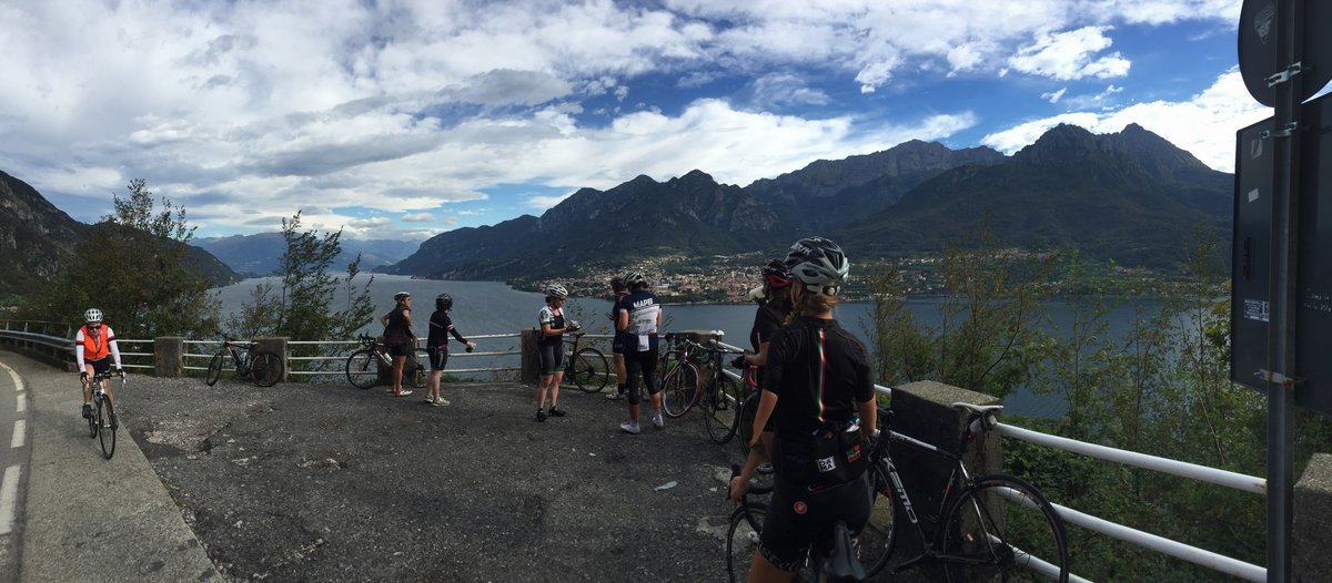 Cyclists on the road - Ghisallo Cyclists on the road - Ghisallo