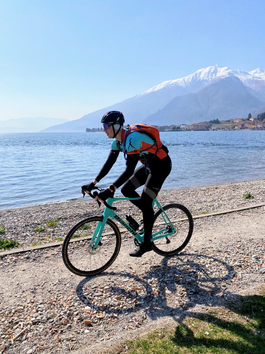 Lake Como North Face Gravel Bike Ride