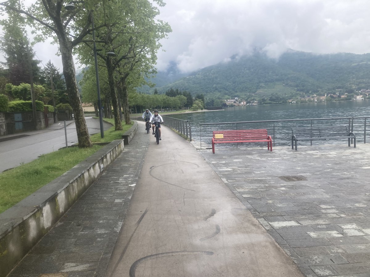 Adda river and lago di Lecco garlate 2