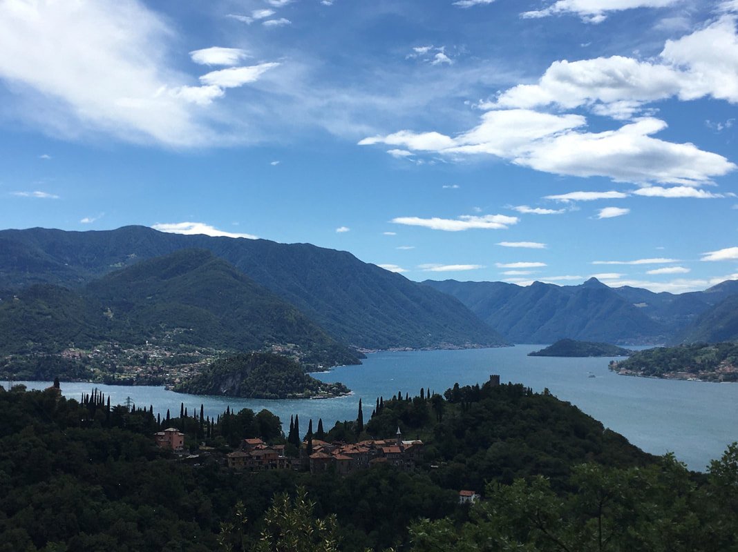 View of Lake Como from Varenna
